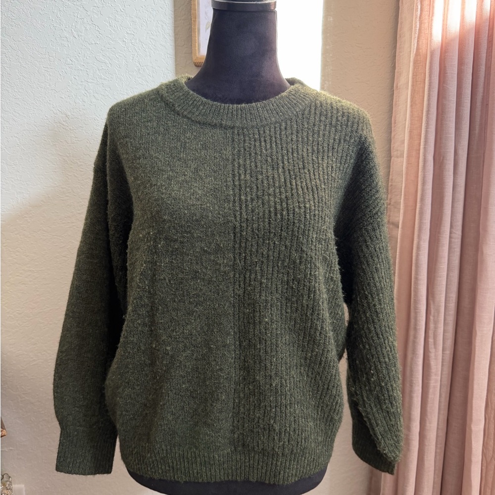 Olive Green Women's Sweater